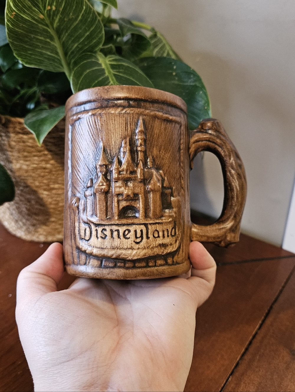 Vintage 1970s Disneyland Castle Mug